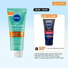 Sữa Rửa Mặt Cho Da Mụn Nivea Derma Acne Care Cleanser Gel To Foam 90g | Guardian Việt Nam