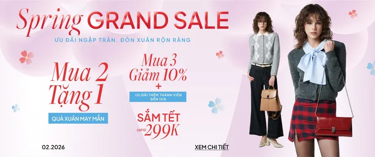 Sale TẾT RỘN Ràng – SẮM Xinh ĐÓN NĂM MỚI