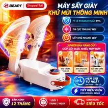 Máy Sấy Giày Khử Mùi Bằng Tia Cực Tím Thông Minh Có Hiển Thị Nhiệt Độ METIS Combo Làm Khô Tất Đa Năng