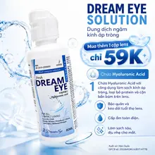 Nước Ngâm Lens Fresh Dream Eye Phù Hợp Với Nhiều Loại Kính Áp Tròng Mô Phỏng Cơ Chế Giữ Ẩm Tự Nhiên Của Nước Mắt