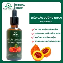 [MỸ PHẨM THIÊN NHIÊN] Dầu Gấc Massage Mặt Sáng Da Mờ Thâm Nám Thu Nhỏ Lỗ Chân Lông Na's home 50ml