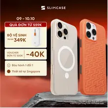 Ốp lưng cho iPhone 16 Pro Max / 16 Pro / 16 Plus / 16 SLIMCASE - Không ố vàng, siêu mỏng, hỗ trợ sạc không dây