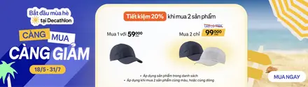 Decathlon Càng Mua Càng Giảm – Ưu Đãi Đến 25%
