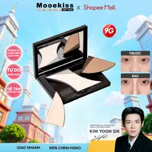 Bảng Tạo Khối 3 Màu Mooekiss Mini Định Hình Góc Cạnh Tự Nhiên, Kiềm Dầu Kháng Mồ Hôi 9g [m]
