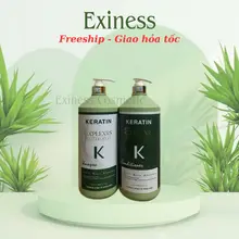 Cặp Dầu Gội xả cao cấp keratin Eplexrs phục hồi tóc chống gàu chống rụng tóc hương thơm mềm mượt
