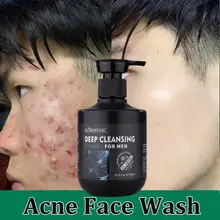 Sữa rửa mặt Nam trắng da sạch mụn kiểm soát dầu và làm sạch sâu Sửa rửa mặt trắng da cho da sáng bóng săn chắc