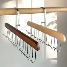 Combo 5 Móc Gỗ Treo Quần Áo Tất Vớ Đồ Lót Phụ Kiện 8 Nhánh Siêu Bền Chắc Chắn Tiết Kiệm Diện Tích