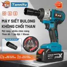 Máy Siết Bulong 300N.m, Khoan Tháo Lắp, Máy bắn bulong, Đầu 2 trong 1, Công Suất Cao Mã 8803L Ruột lỗi đồng 100%