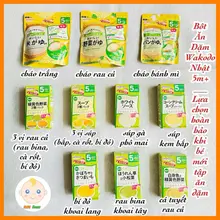 [Date 5-7/2027] Bột ăn dặm Wakodo Nhật cho bé khởi đầu ăn dặm từ 5 tháng