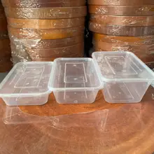 50/100 Hộp Chữ Nhật 500ml,600ml,750ml,1000ml Hân Thịnh Đựng Chân Gà, Rau Câu, Dùng 1 lần - Phương Trang