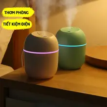 Máy xông khuếch tán tinh dầu tạo độ ẩm xông phòng xe oto size nhỏ dung tích 220ml My Home DN237