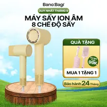 Máy Sấy Tóc Ion Âm Tốc Độ Cao YOOLE (200 Triệu Ion âm)-8 Chế Độ Sấy Chuẩn Salon-Bảo Hành 24 tháng