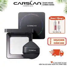Phấn Phủ Phấn Nén Kiềm Dầu CARSLAN Kiềm Dầu Lâu Trôi 24h Che Phủ Tốt Nhỏ Gọn Tiện Lợi Sang Trọng 8g