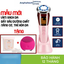 Máy Điện Di Tinh Chất D818 Anphaltech Store, Máy Massage Mặt Nóng Lạnh Đẩy Tinh Chất Chăm Sóc Da Thế Hệ Mới 2024
