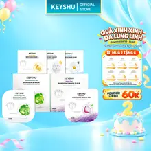 [SVIP] Combo 2 Hộp Mặt Nạ KEYSHU 10 Miếng 30ML Dưỡng Ẩm, Làm Sáng Da, Hỗ Trợ Ngăn Ngừa Lão Hóa