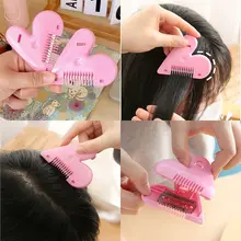 👾miua Trái Tim Hai Mặt Tóc Lược Làm Tóc Tỉa Mỏng Nổ Tông Đơ Không Dễ Cắt Cắt Cắt Cắt Tóc Dao