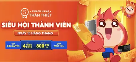 Shopee Siêu Hội Thành Viên – Ưu Đãi Ngày 10 & 20 Hàng Tháng