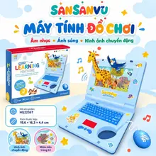 Đồ chơi máy tính laptop , máy tính bảng có chuột kèm đèn led phát nhạc giúp bé tránh xa điện thoại