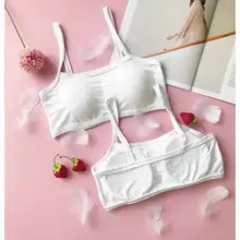 Áo lá học sinh bra nữ,set 3 áo ngực nữ không gọng thoải mái mặc nhà dây liền