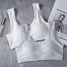 Áo Bra Lót Có Mút Nâng Ngực Vải Mềm Chất Cotton 3 Móc, Áo Lá Học Sinh Siêu Xinh Bra6020