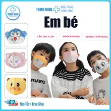 [Chính hãng] Khẩu Trang Trẻ Em Từ 5-10 Tuổi,KF94 Trẻ Em,KingKua Trẻ Em,Khẩu Trang N95 Trẻ Em,Khẩu Trang 3D Trẻ Em.