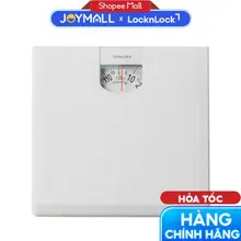 Cân Sức Khỏe LocknLock Dùng Trong Gia Đình ENC536WHT - 120Kg - Màu Trắng - Hàng Chính Hãng - JoyMall