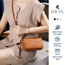Ví Cầm Tay, Đeo Chéo RION Elista Da Vân Hạt Mềm Mại Đàn Hồi Cao Thời Trang Hàn Quốc Dễ Phối Đồ Mới Nhất CTM20