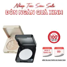 [Mua 2 Giảm 12%] Phấn nén MINI KIỀM DẦU  dưỡng ẩm CARSLAN chống nước lâu trôi giảm bóng dầu