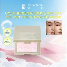 Funny Elves Phấn phủ Phi Sương 10g - Phấn phủ dạng bột mỏng nhẹ kiềm dầu, làm mờ lỗ chân lông và mịn da, lớp nền mướt mịn không lo mốc nền