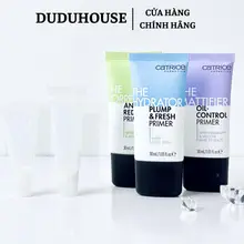 (Hàng Công Ty) Kem Lót Catrice Primer Kiềm Dầu, Dưỡng Ẩm, Làm Đều Màu Da Mẫu Thử Duduhouse