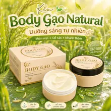 Kem Body Trắng Da Tinh Chất Mầm Gạo Dưỡng Da Trắng Sáng, Đều Màu, Nâng Tone Phiên Bản Nâng Cấp