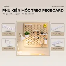 Phụ kiện móc treo pegboard gỗ, phụ kiện pegboard, phụ kiện móc treo pegboard 6mm đa dạng - Cập nhật liên tục