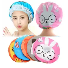 【COMBO 3/5 CÁI】 MŨ TRÙM TÓC NILON HOẠT HÌNH Trang Điểm Rửa Mặt Tiện Lợi Hình Thú Hoạt Hình Đáng Yêu - FHTV6 TGTK C20