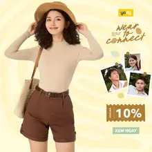 Áo Thun Giữ Nhiệt Nữ YODY Vải Viscose Cổ Cao 3cm WCTL25F027