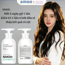 Dầu gội SMOO kiểm soát dầu, chống gãy rụng tóc, củng cố chân tóc kích thích mọc tóc 400ml cho nam nữ