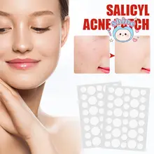 Shine🍊Salicylic Acid 36 Miếng Dán Hạt Mụn Miếng Dán la Vô Hình Mụn Loại Bỏ Dấu Vết Mụn Miếng Dán