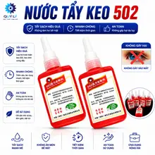 Nước Tẩy Keo 502 100ml, Dung Dịch Tẩy Keo Dính Trên Nhựa, Gỗ, Nhôm, Làm Sạch Nhanh