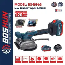 MÁY ỐP LÁT GẠCH BOSHUN _GR63 SIÊU KHỎE_MÁY LÁT GẠCH MEN _lực hút 90kg _ĐẦM RUNG HÚT GẠCH
