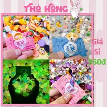 🦋glamcharm🦋Túi Mù Charm Chai, Đồ Ăn, Blind Box, Viên Kẹo Charm Phát Sáng