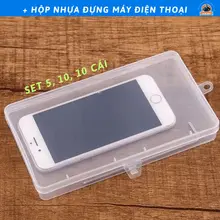 (BỘ 5, 10, 20) Hộp Nhựa Đựng Máy Điện Thoại, Linh Kiện Sửa Chữa, Tránh Thất Lạc, Rơi Đập
