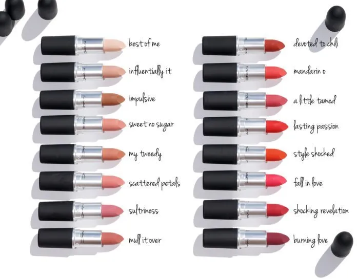 Thiết kế son MAC Powder Kiss vỏ nhám mờ chống bám vân tay
