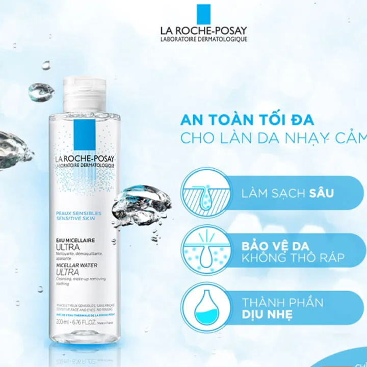 Review tất tần tật tẩy trang Laroche Posay chất lượng, ấn tượng nhất