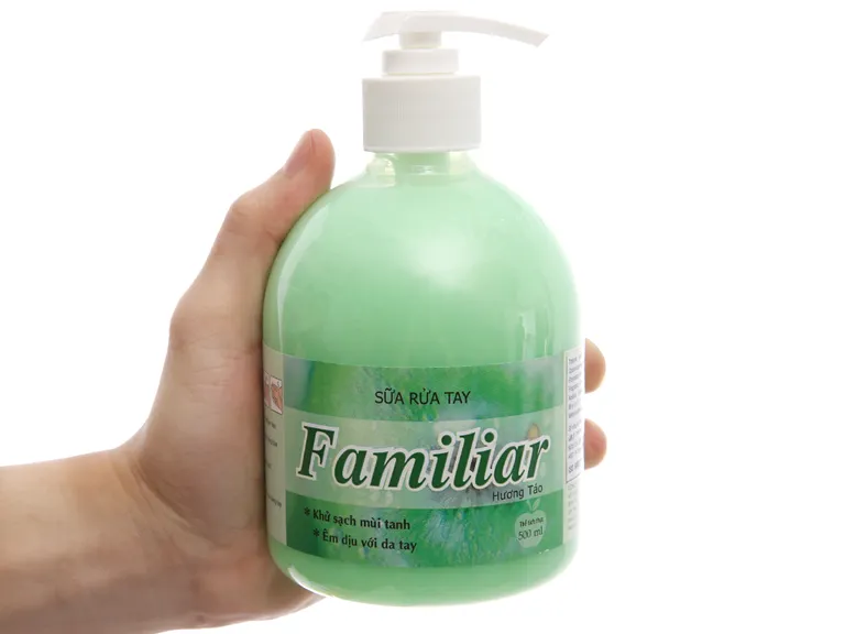 Sữa rửa tay Familiar hương táo 500ml
