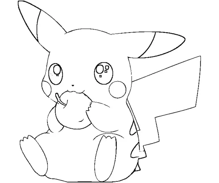 Bulbasaur đáng yêu với nét vẽ rõ ràng
