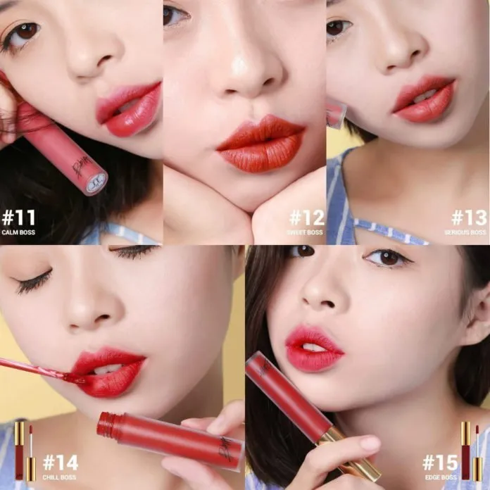 Trải nghiệm son Bbia Last Velvet Lip Tint trên môi