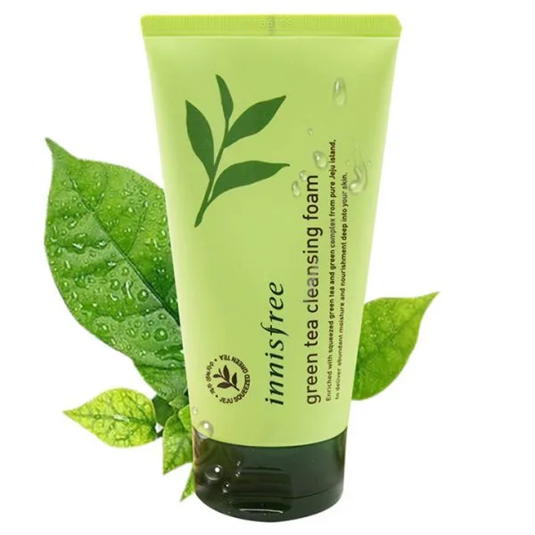 Thành phần sữa rửa mặt Innisfree trà xanh