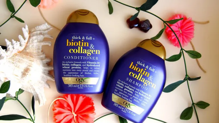 Review dầu gội biotin collagen phục hồi tóc hư tổn