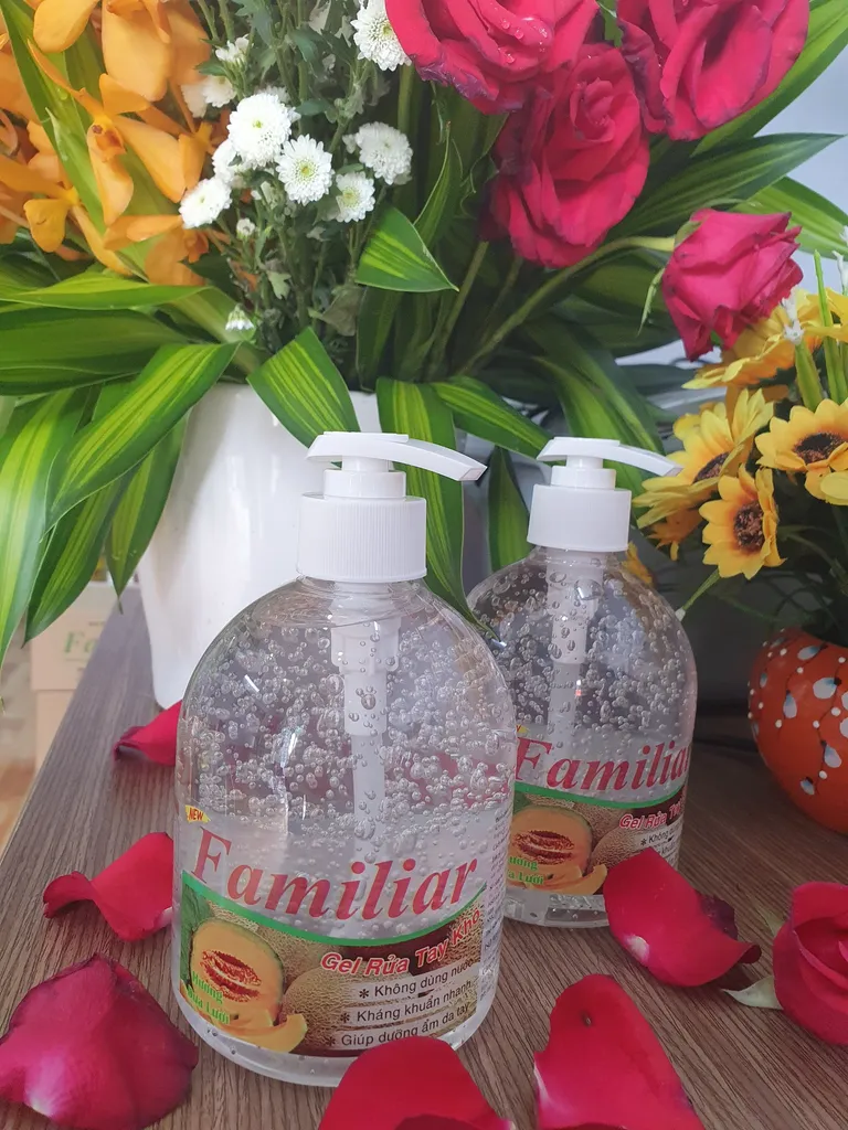 Gel rửa tay khô Familiar hương dưa lưới 500ml