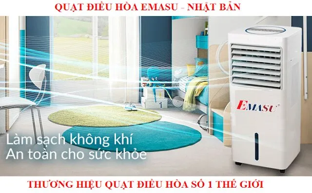 Tại sao quạt điều hòa EMASU Nhật Bản lại được săn đón