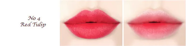 Son Innisfree Vivid Cotton Ink màu 4 Red Tulip – đỏ pha hồng quốc dân